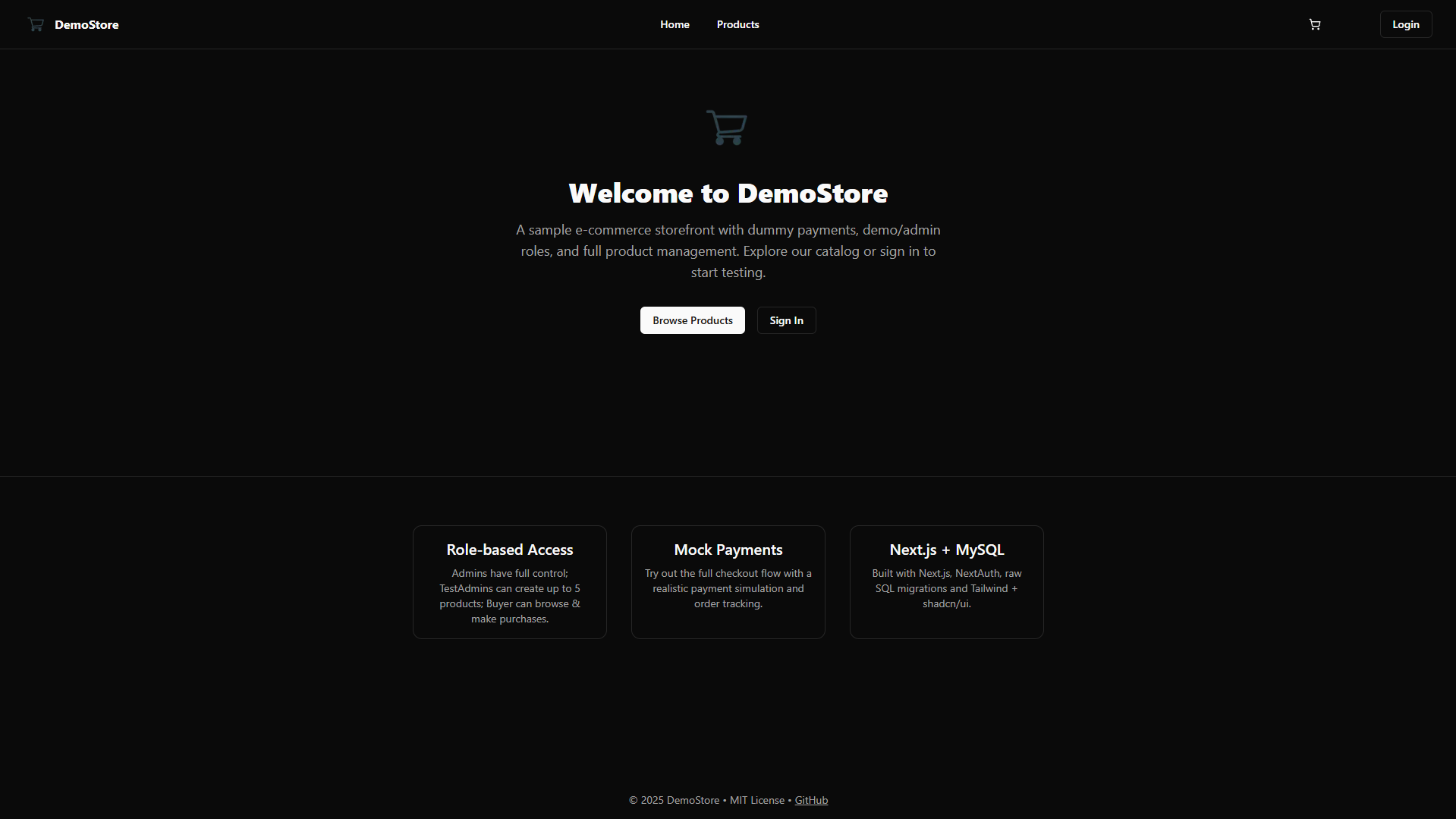 Next.js E-commerce Store